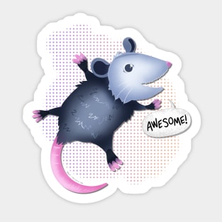 Awesome 'Possum Sticker